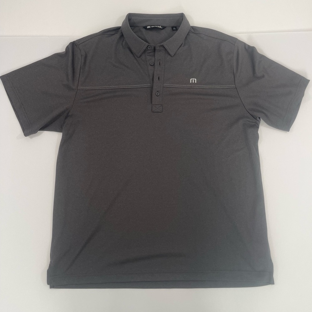 Travis Mathew Mens Dark Grey Polo‎ XXL